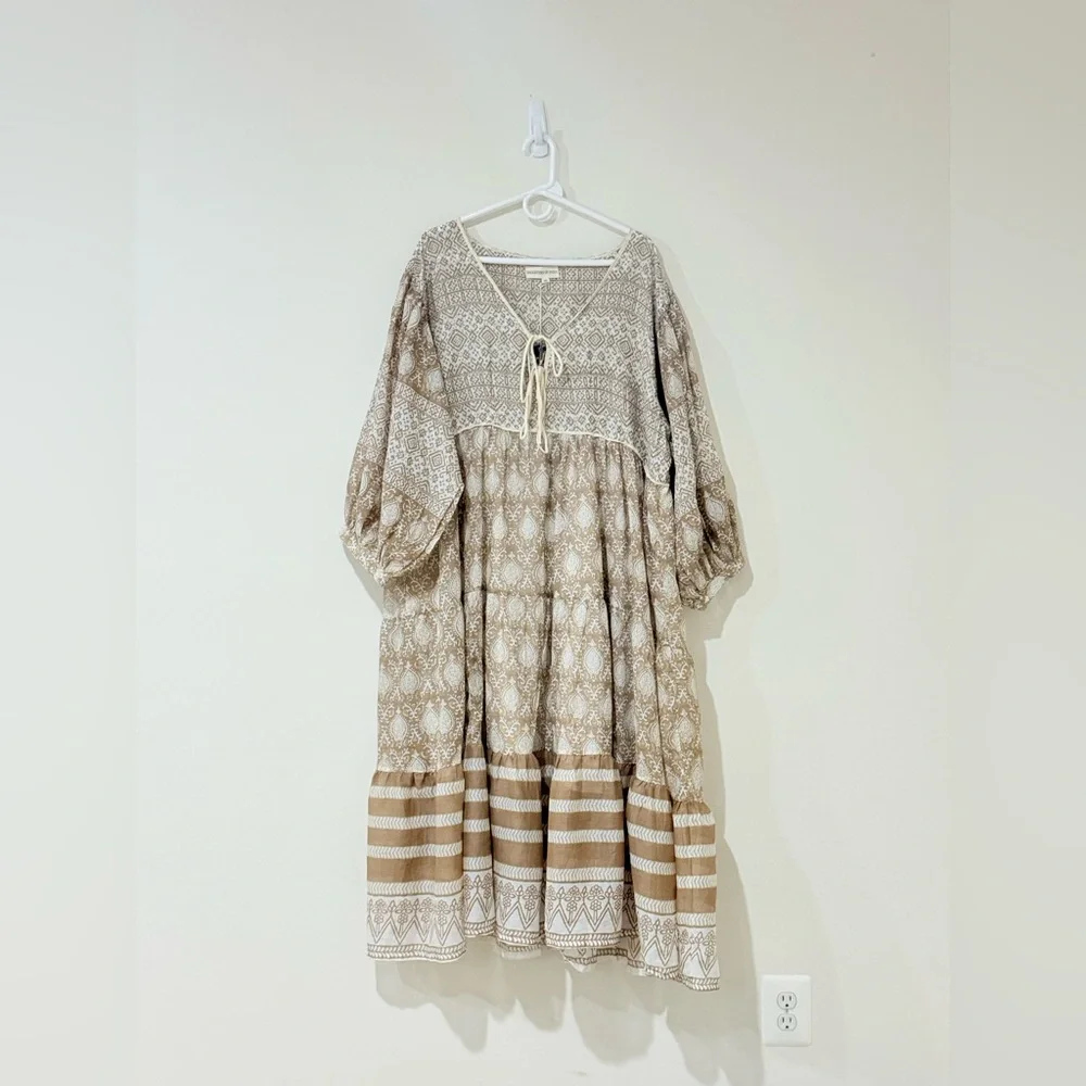 Daughters of India Jasmine Midi Dress - Shell 3XL - Picture 8 of 15